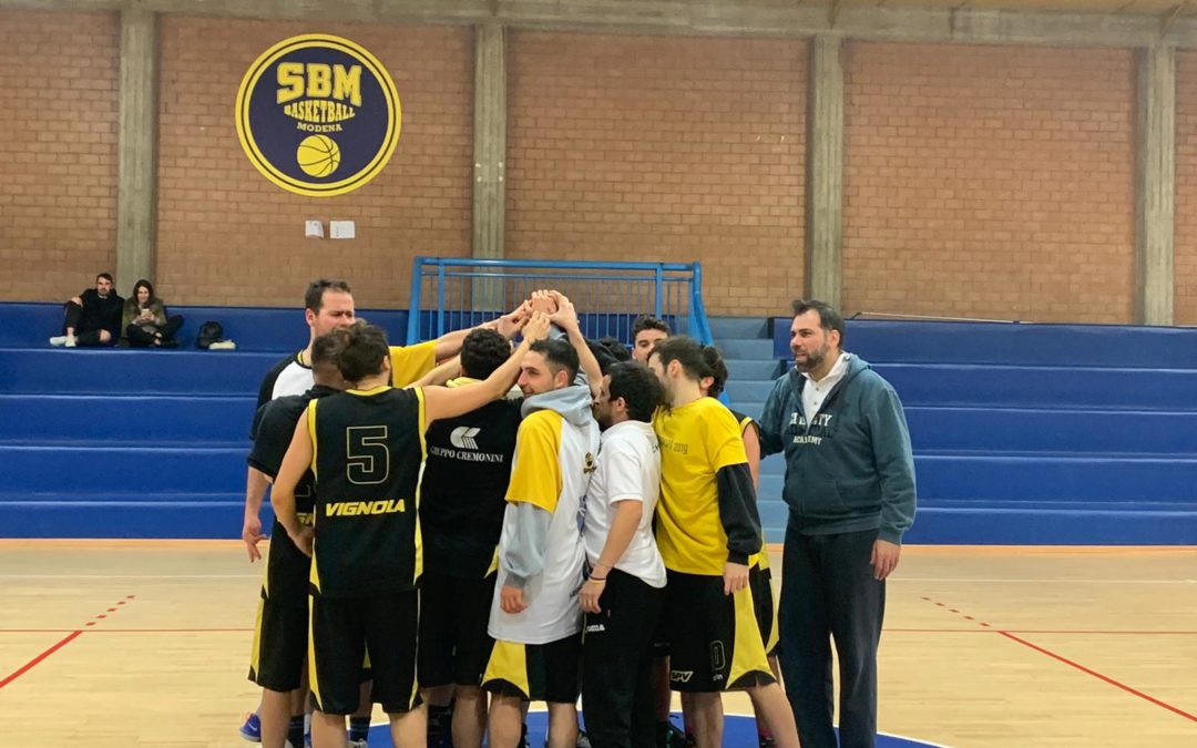 PRIMA DIVISIONE: TUTTO FACILE PER VIGNOLA A MODENA CONTRO SBM